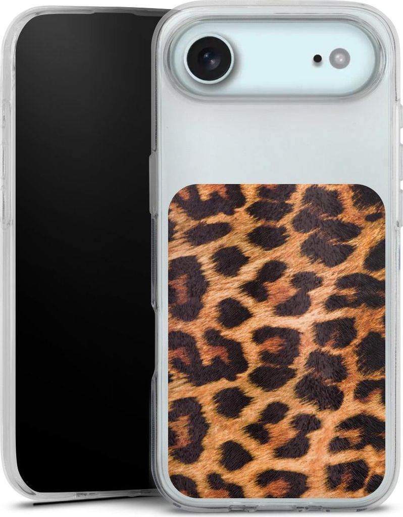 DeinDesign Handyhülle für Apple iPhone Air Silikon Hülle Case Smartphone Schutzhülle Animalprint Fell Leopard