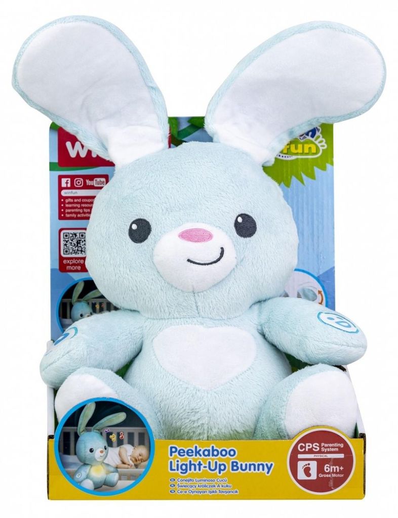 WinFun - Sweet Dreams Kuckuckshase mit Klang und Bewegung (Tachan 7300195) TACHAN Altersbereich: +6 Monate