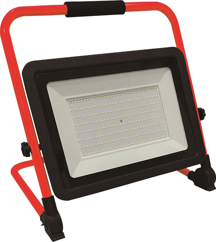 BOXTEC LED Arbeitsleuchte Baustrahler faltbar, 6500K, IP65, Gummikabel, Leistung in Watt:200 Watt