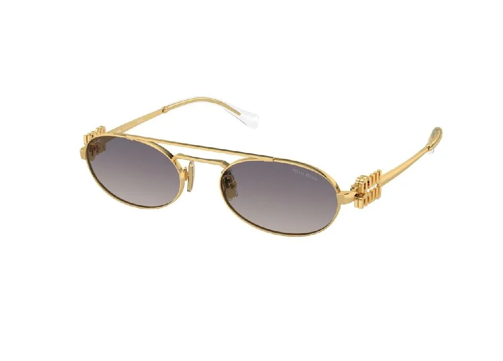 Lunettes de soleil Miu Miu MU54ZS pour femme style chic et verres gris
