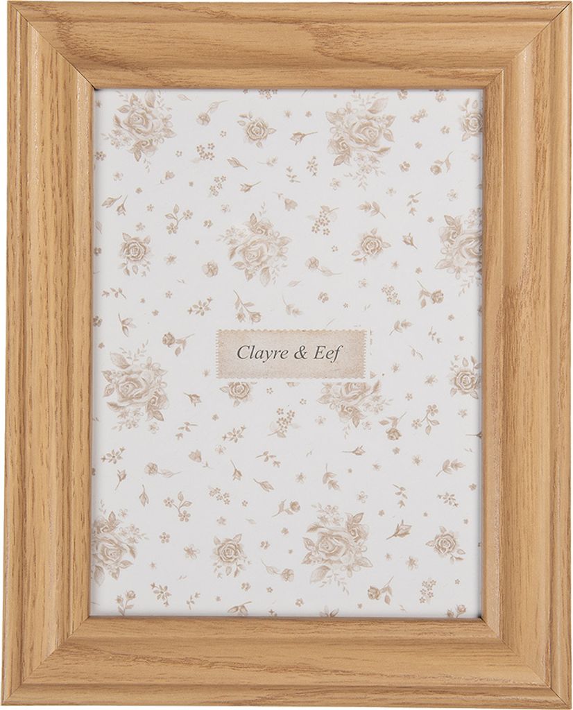 Clayre & Eef Bilderrahmen 15x20 cm Braun MDF