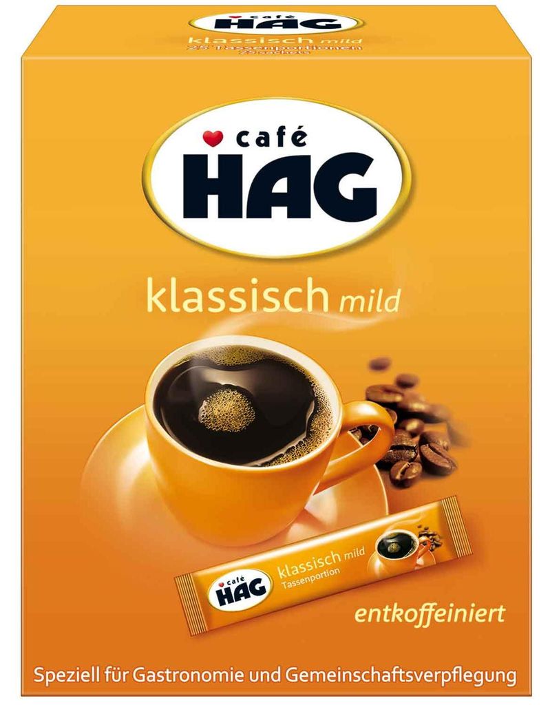 Porzioni di caffè in tazza Hag (confezione da 25x1,8 g) Immagine del prodotto 