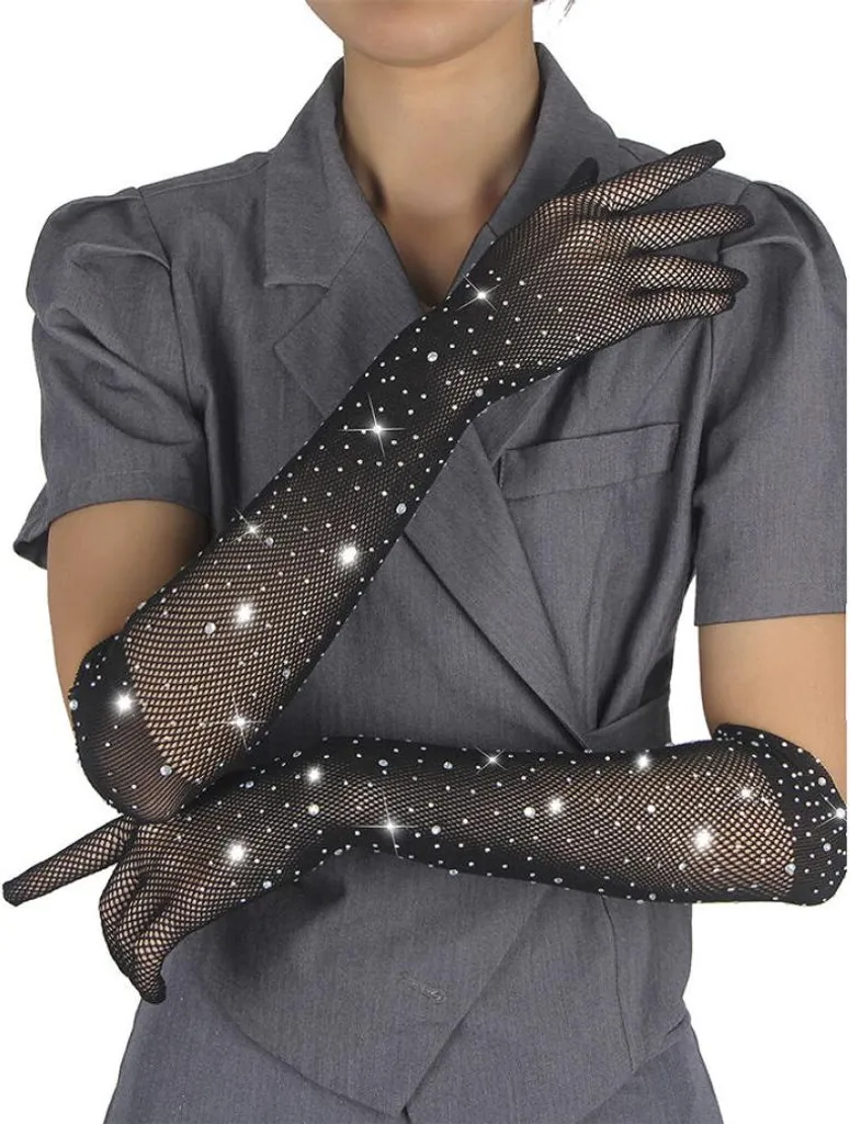 Subblime 957469 Guanti Shine Neri Trasparenti S/M - Eleganza e Protezione