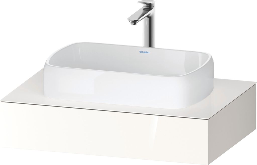 Duravit Qatego Konsole, 800x550x170mm, mit Ausschnitt mittig, QA4800022220000
