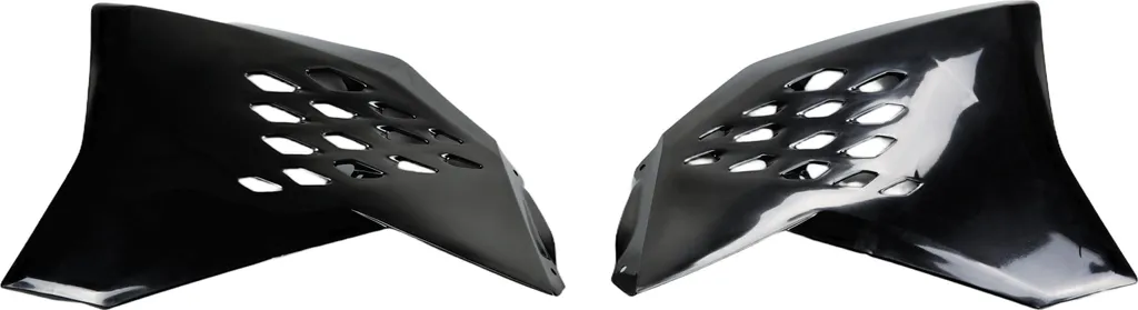 Cache-radiateur UFO Noir KTM 125-450cc 07-11 Plastique Renforcé