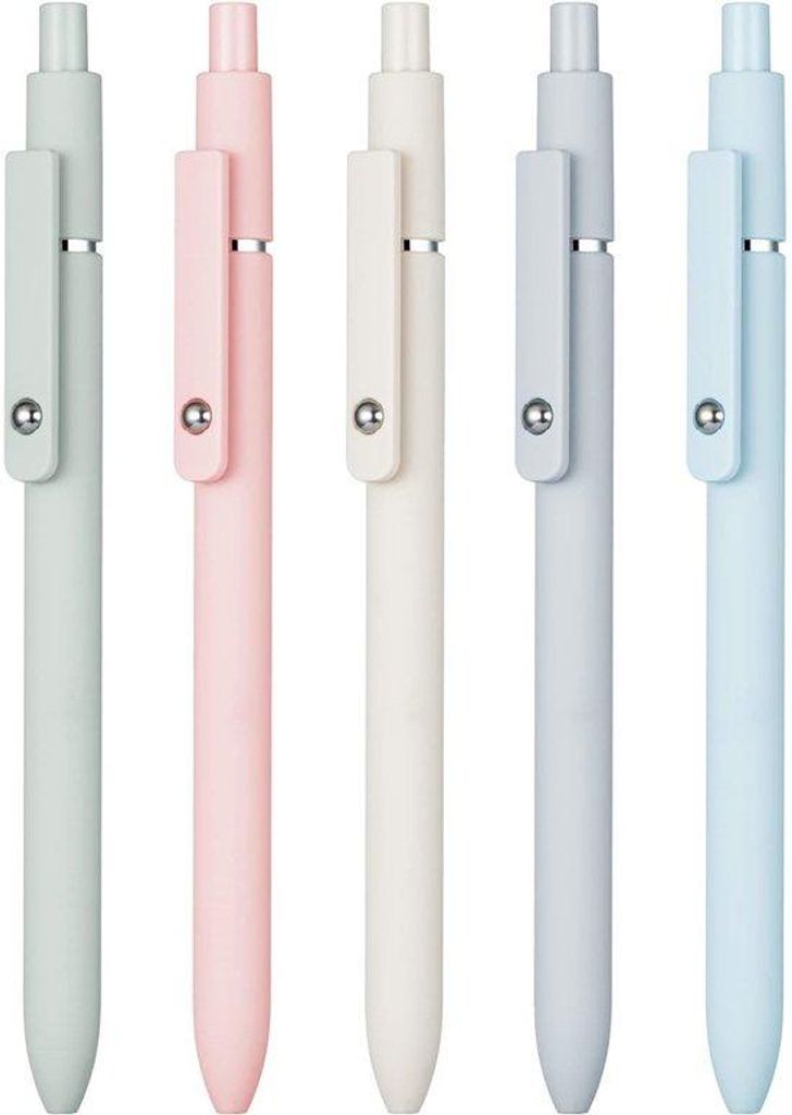 5er-Pack - Wasserhaltige Füller - Schnell trocknende Tinte - Feine 0,5 mm Spitze - Premium - Einsteckfederhalter