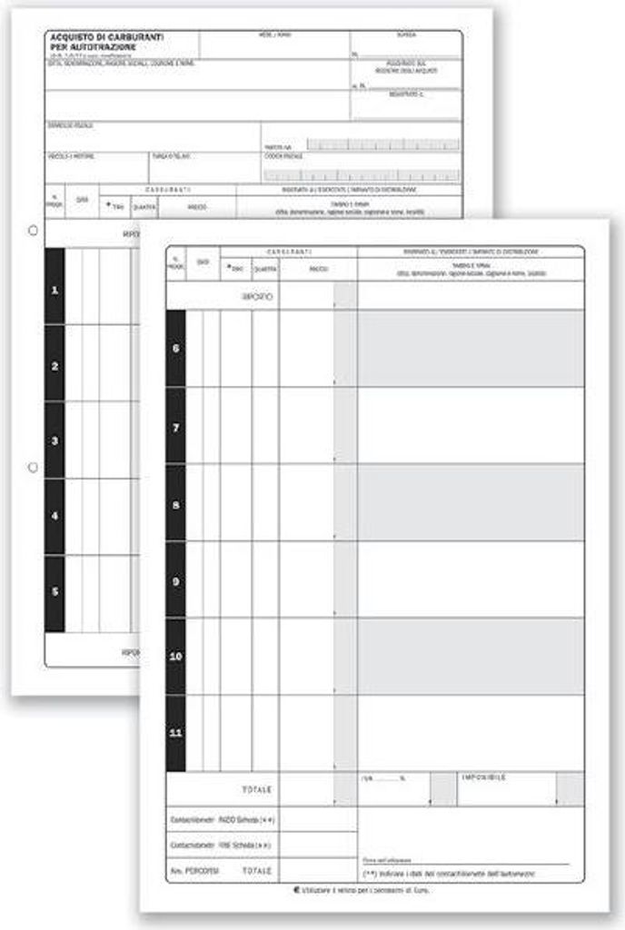 Data Ufficio DU153622N00 Buchhaltungsformular & -Buch