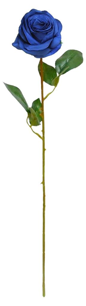 Künstliche Rose mit grünen Blättern, realistischer Seidenblumenzweig, künstliche Blüte, Dekoration für Zuhause, Büro, Hochzeit, Party, Tisch...