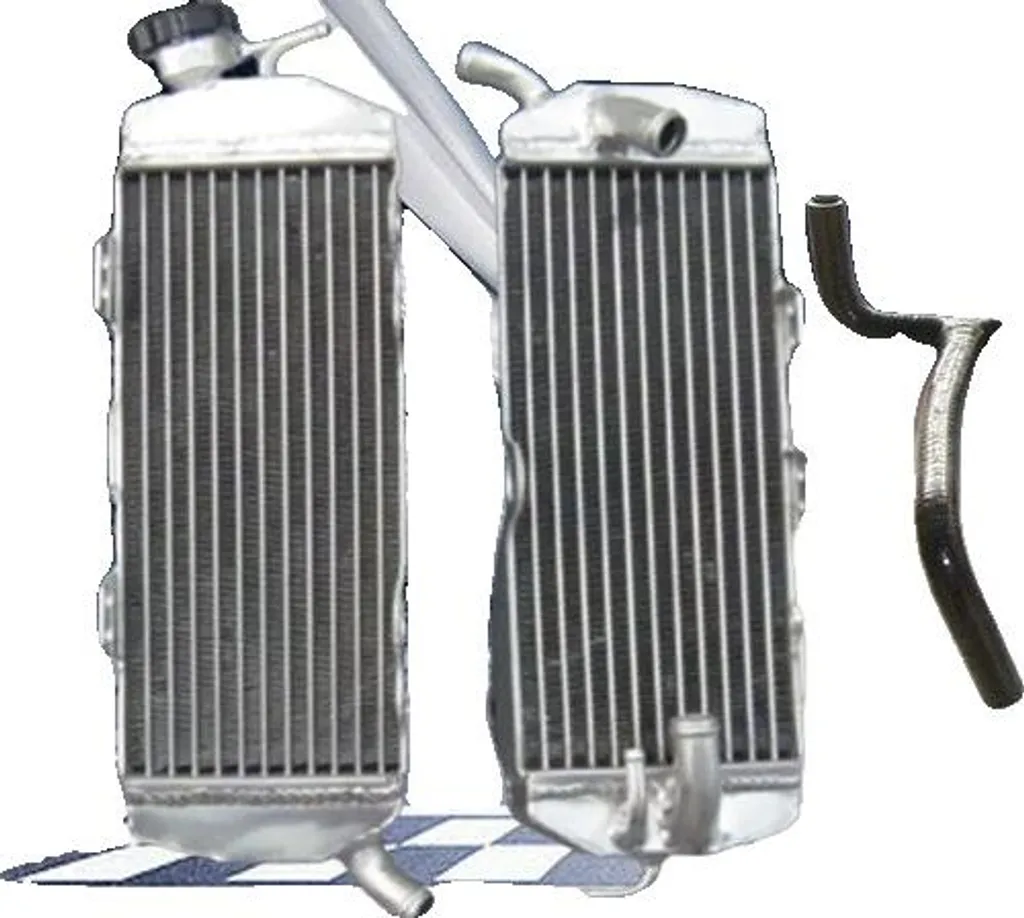 Radiateur Noir en Aluminium à Refroidissement Amélioré et Durable