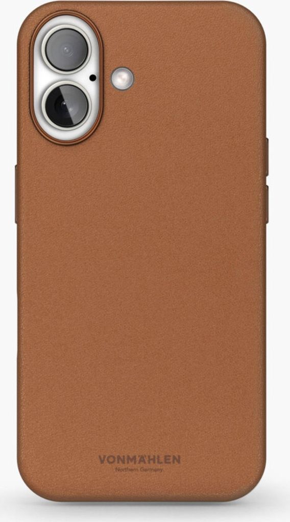 Like Leather Case - Schutzhülle, MagSafe kompatibel iPhone 16, Brown Handyhülle