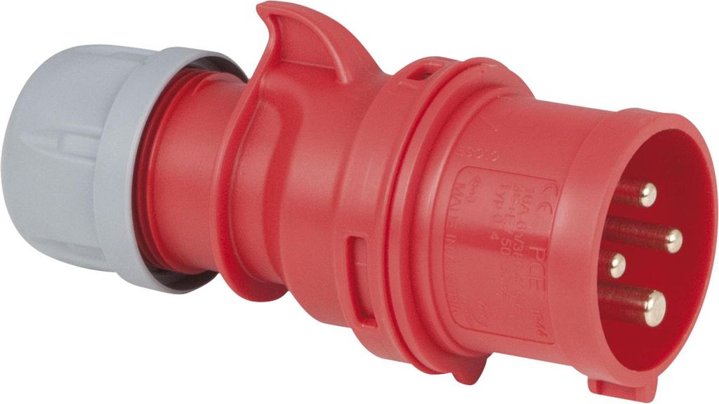 CEE 16 A/400 V - 4P Plug male Produktbild 