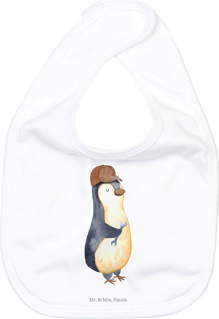 Mr. & Mrs. Panda Lätzchen Wenn Papa es nicht reparieren kann, sind wir am Arsch - Weiß - Geschenk, Vatertag, Vorbild, Dad Bester Vater, Für Baby...
