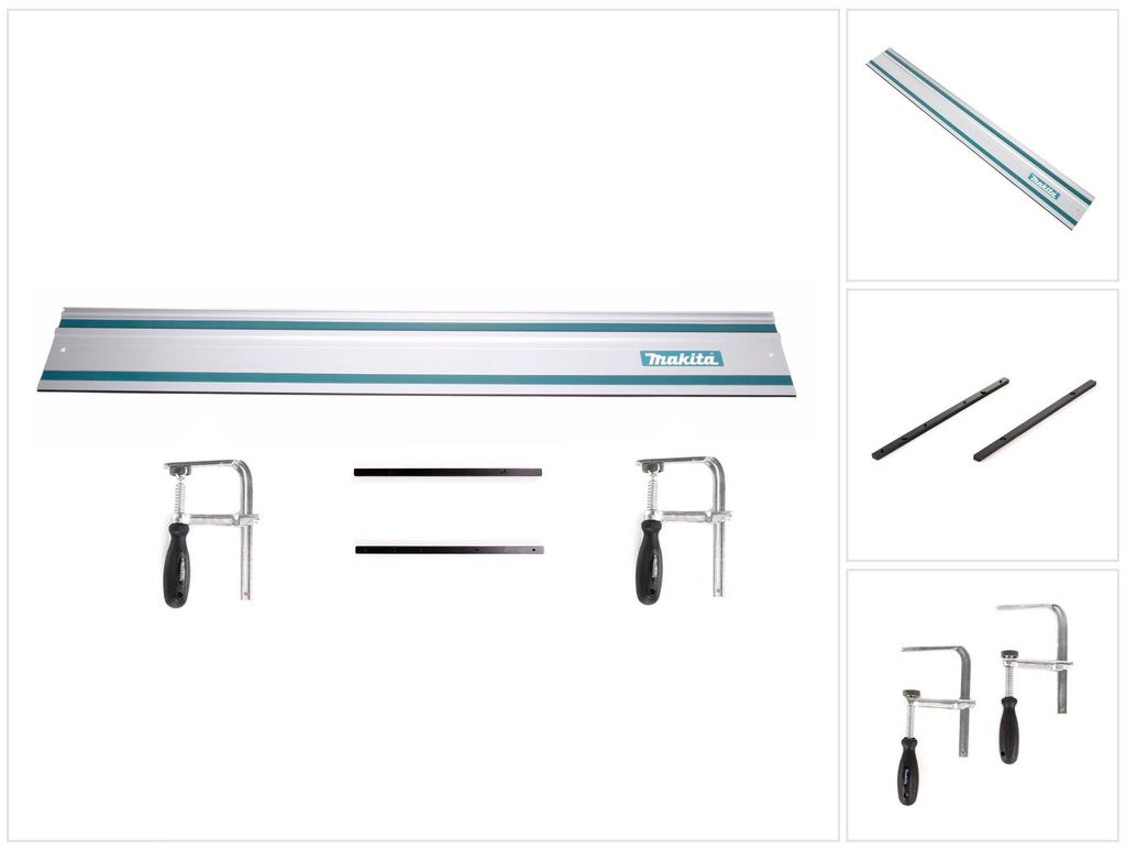 Sada vodiacej lišty Makita vodiaca lišta 1400 mm + 2x Obrázok produktu 