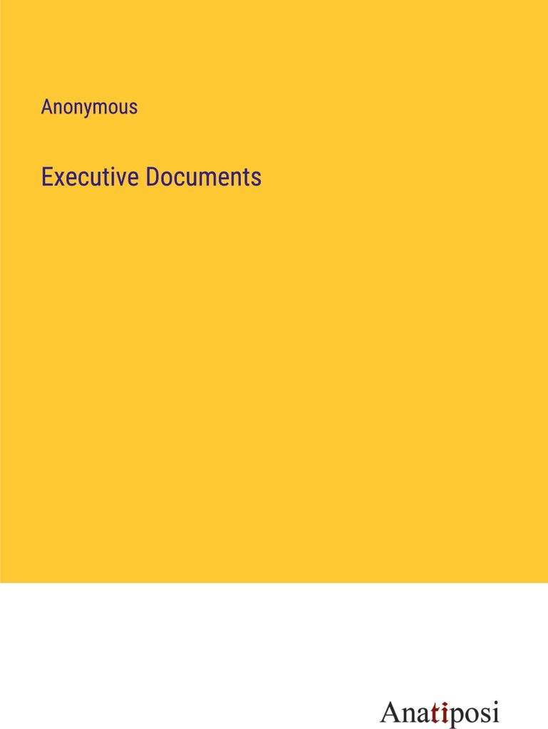 Executive Documents