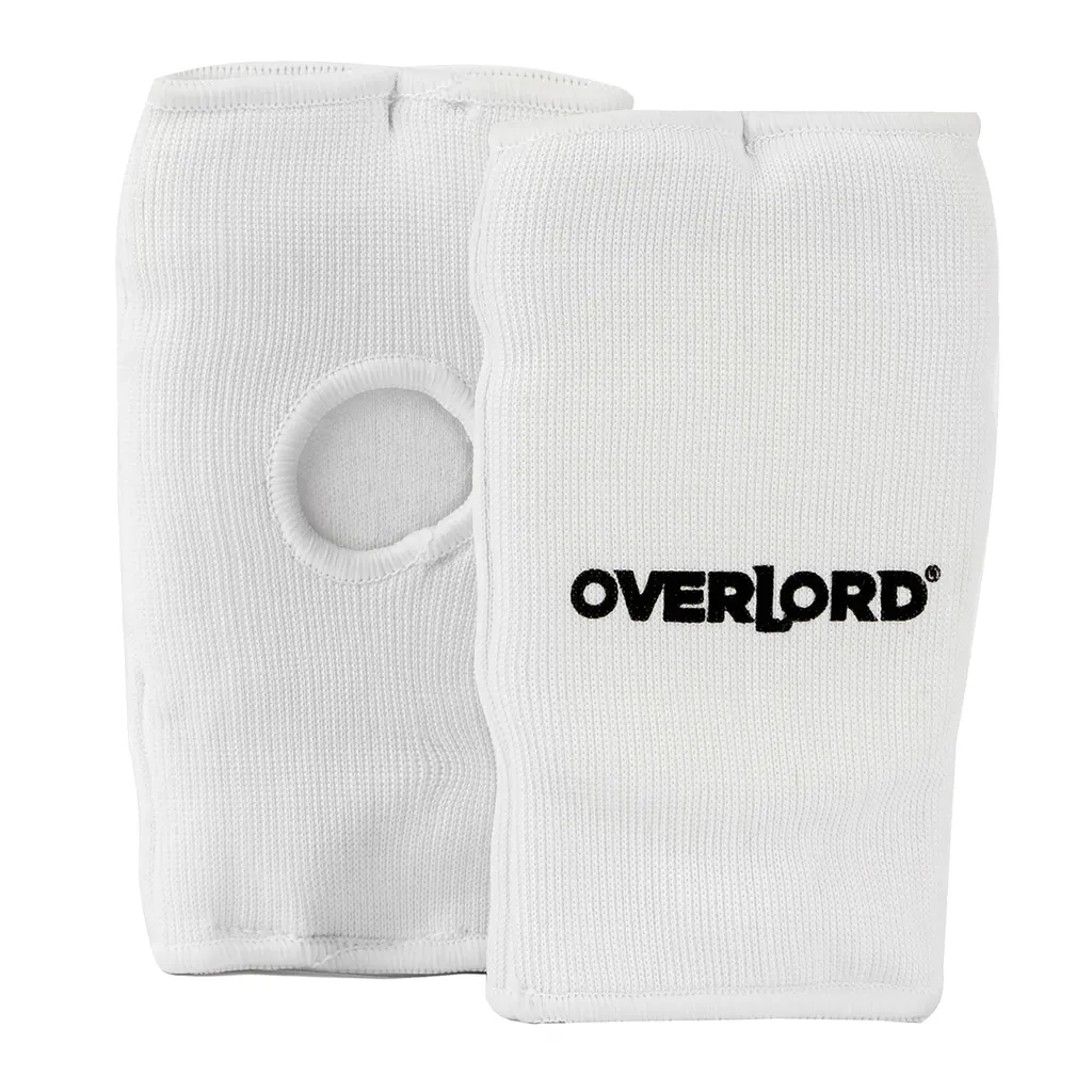 Protège-mains et protège-pieds karaté taille S blanc pack Overlord