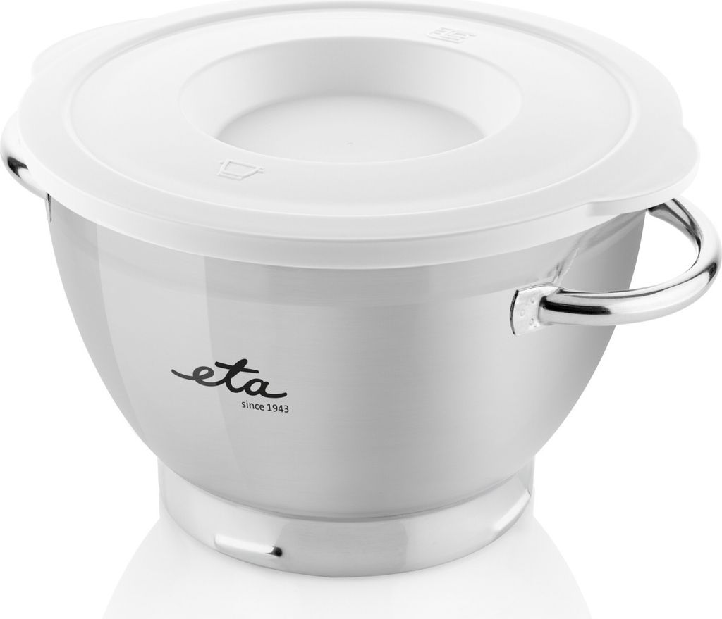 ETA Gratus Kuliner II Origin Küchenmaschine I Vollmetall I 12 Geschwindigkeiten I 6.7 l und 3.5 l Edelstahl Schüssel I 1700 W I LED-Display