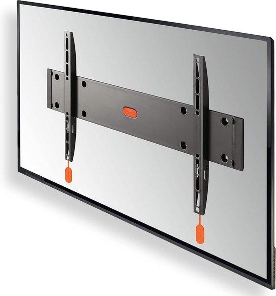 Flachbildschirm-Halter für 32-55 Zoll TV, bis 30 kg, VESA 100x100-400x400, schwarz