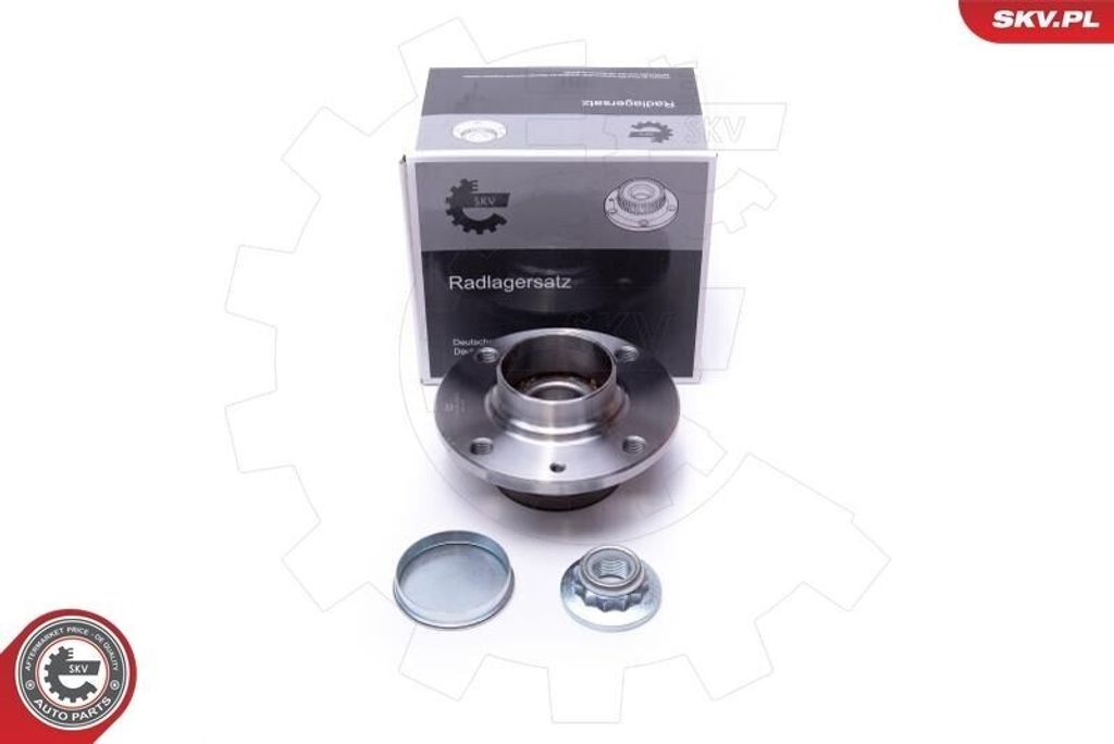 ESEN SKV Radlagersatz Hinten Links Hinten Rechts für VW up! Schrägheck (121, 122, BL1, BL2) Schrägkugellager 120mm 29SKV545