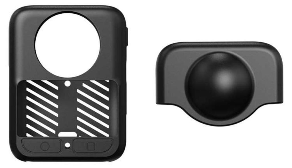 INF Silikonhülle mit Objektivkappe für DJI Osmo 360 Stoß und Staubschutz