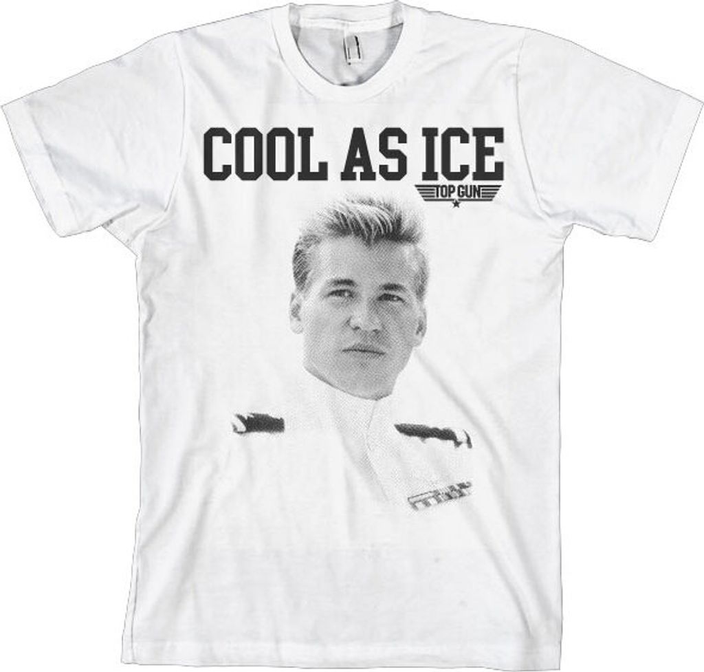 Top Gun - Cool As Ice T-Shirt - Large - White