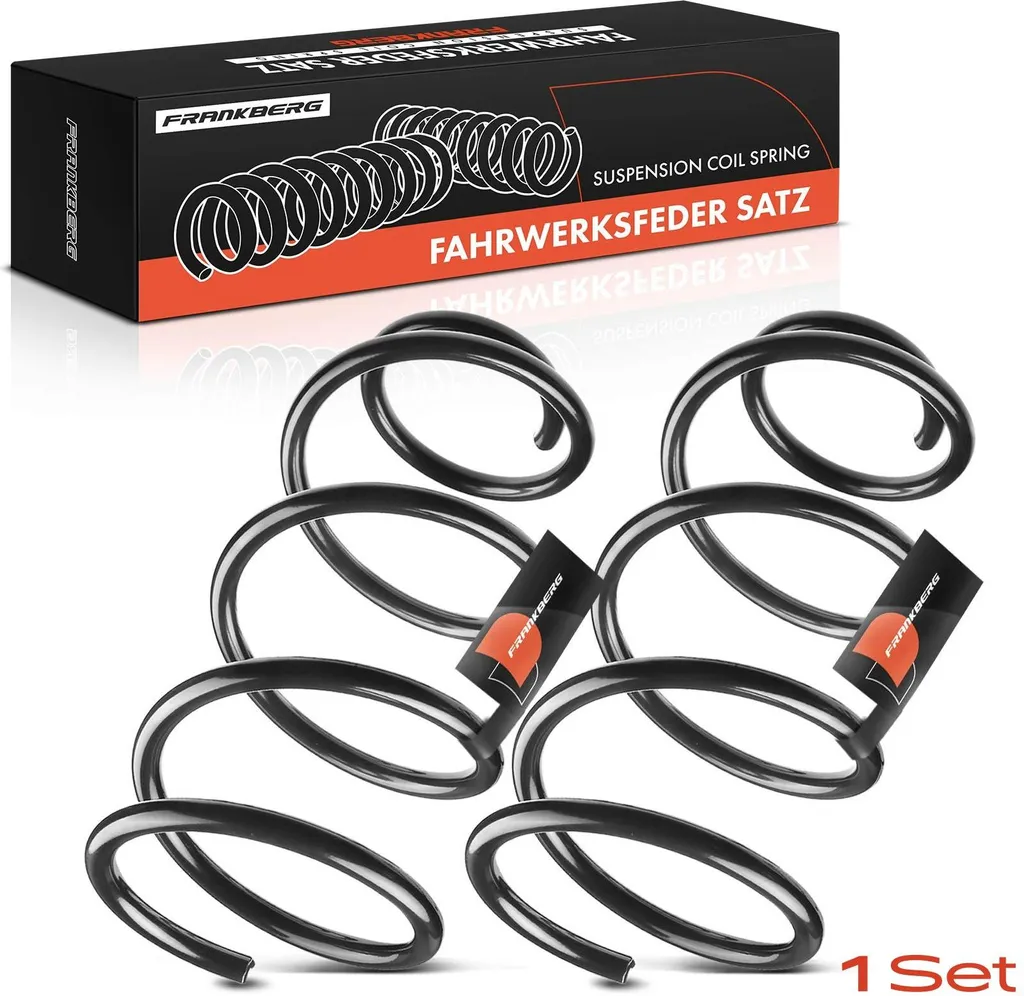 Paire de Ressorts Avant Frankberg Renforcés pour Volvo V40 1.6L 2.0L