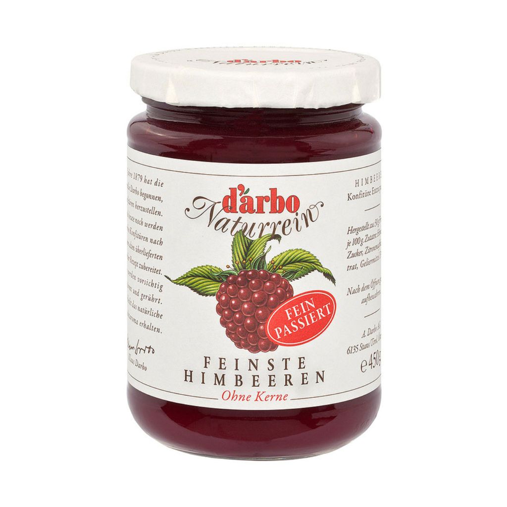 Darbo confettura di lamponi extra spalmabile 450g Immagine del prodotto 