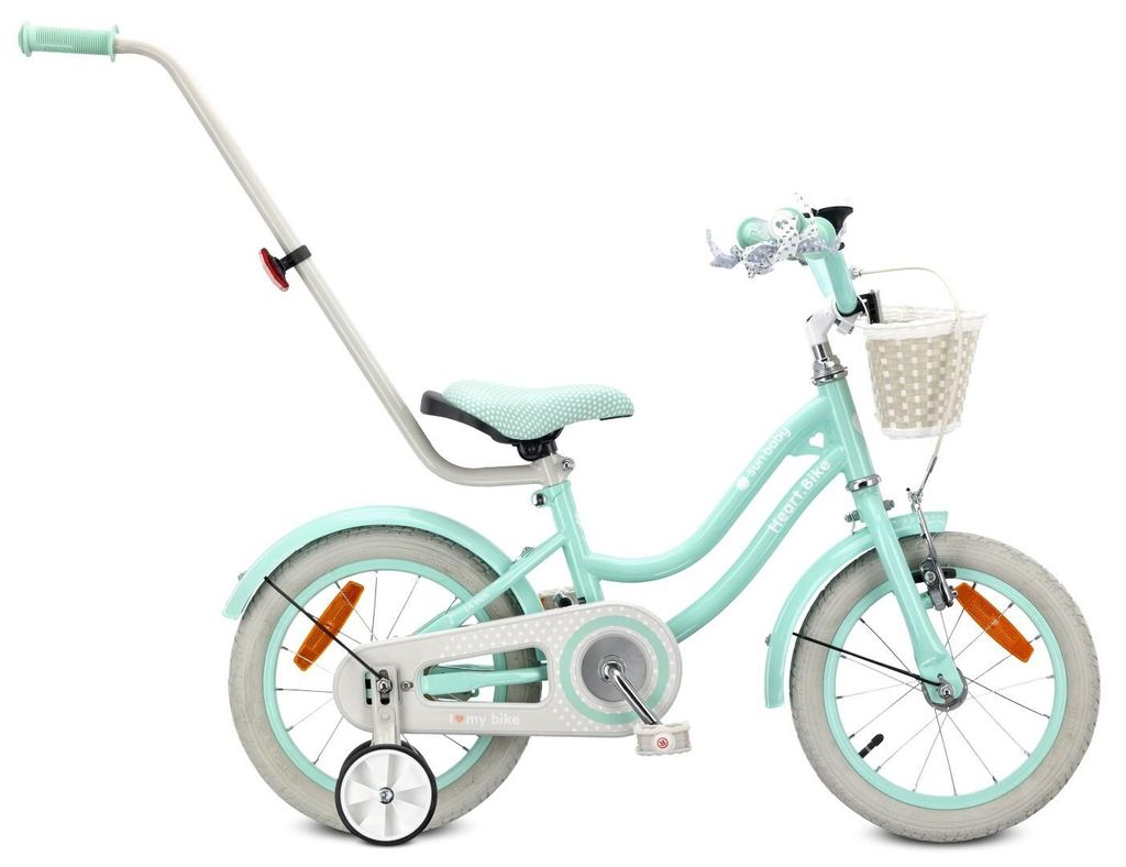 Bicicleta para niña de 14 pulgadas, ideal para edades de 3 Imagen del producto 