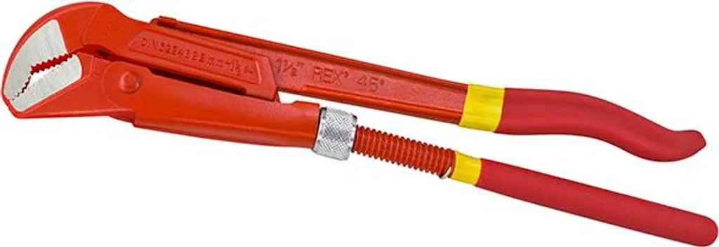 Giratubi Rex 20362 Ganasce 45 Gradi 1,5" | Qualità Professionale