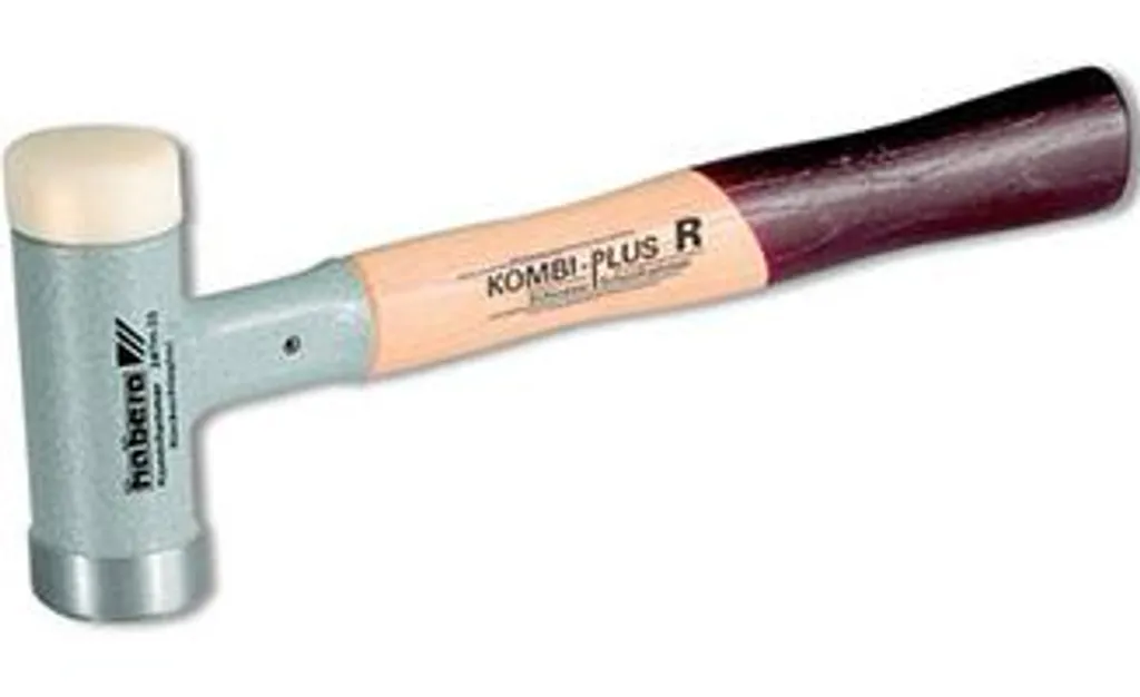 Maillet sans rebond 35mm Gedore bi-matière pour frappe et burinage pro
