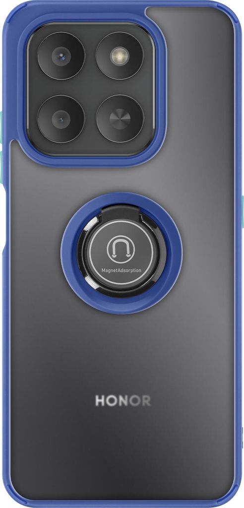 Avizar, Hülle Honor 400 mit Magnetring, mattiert, Blau