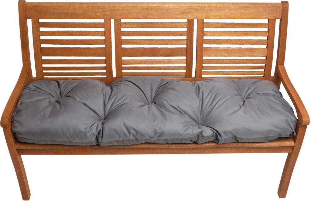 Bodenkissen 140x60cm, Bankauflage für Gartenbank, Produktbild 
