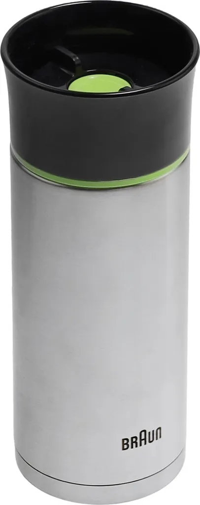 Tazza Termica Braun BRSC001 330ml - Travel Mug Professionale Black
