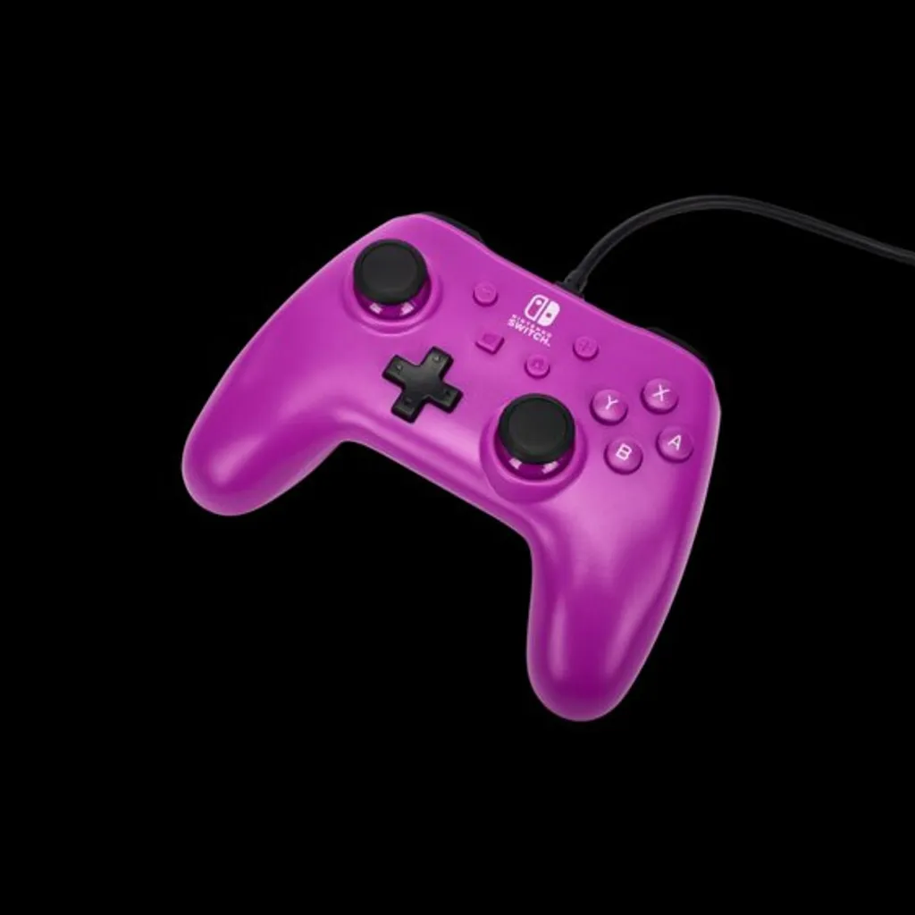 Manette Gamepad Analogique Violette USB pour Console Nintendo Switch - 10