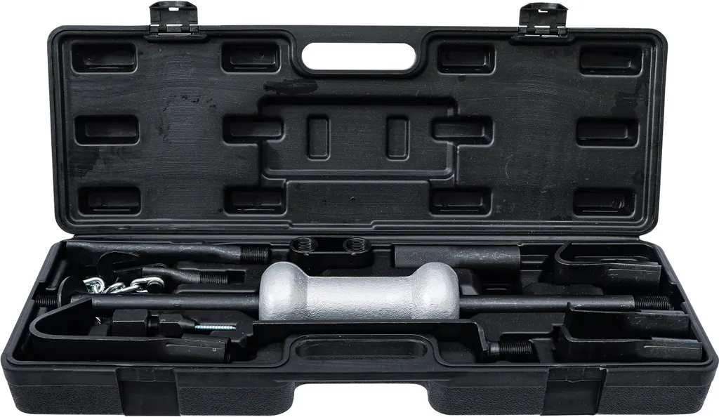 KRAFTMANN 1674 Kit de débosselage avec marteau coulissant 11 pièces