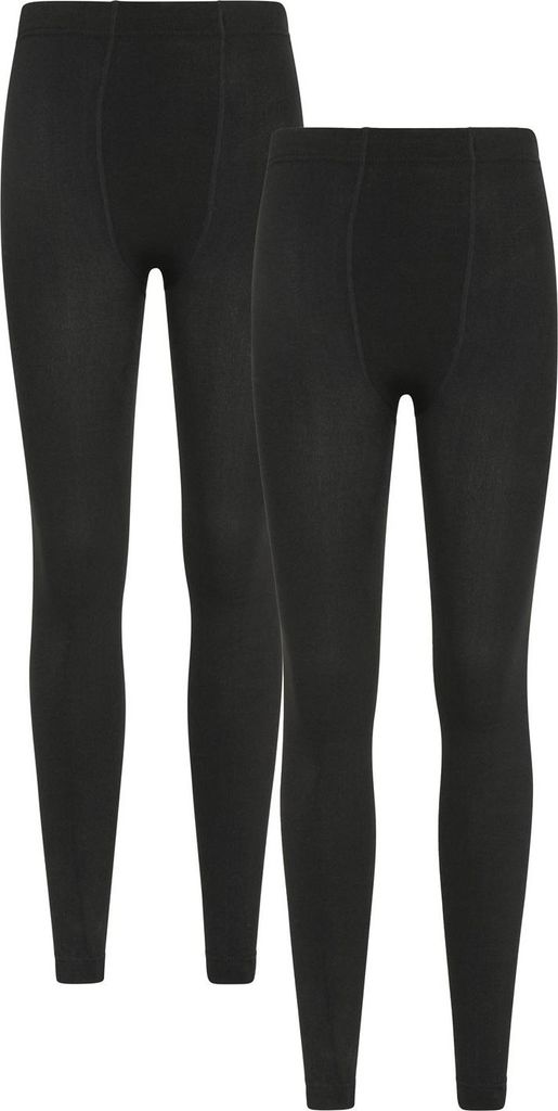 Mountain Warehouse - Thermo-Leggings 2er-Pack für Damen MW2089 (M) (Schwarz)