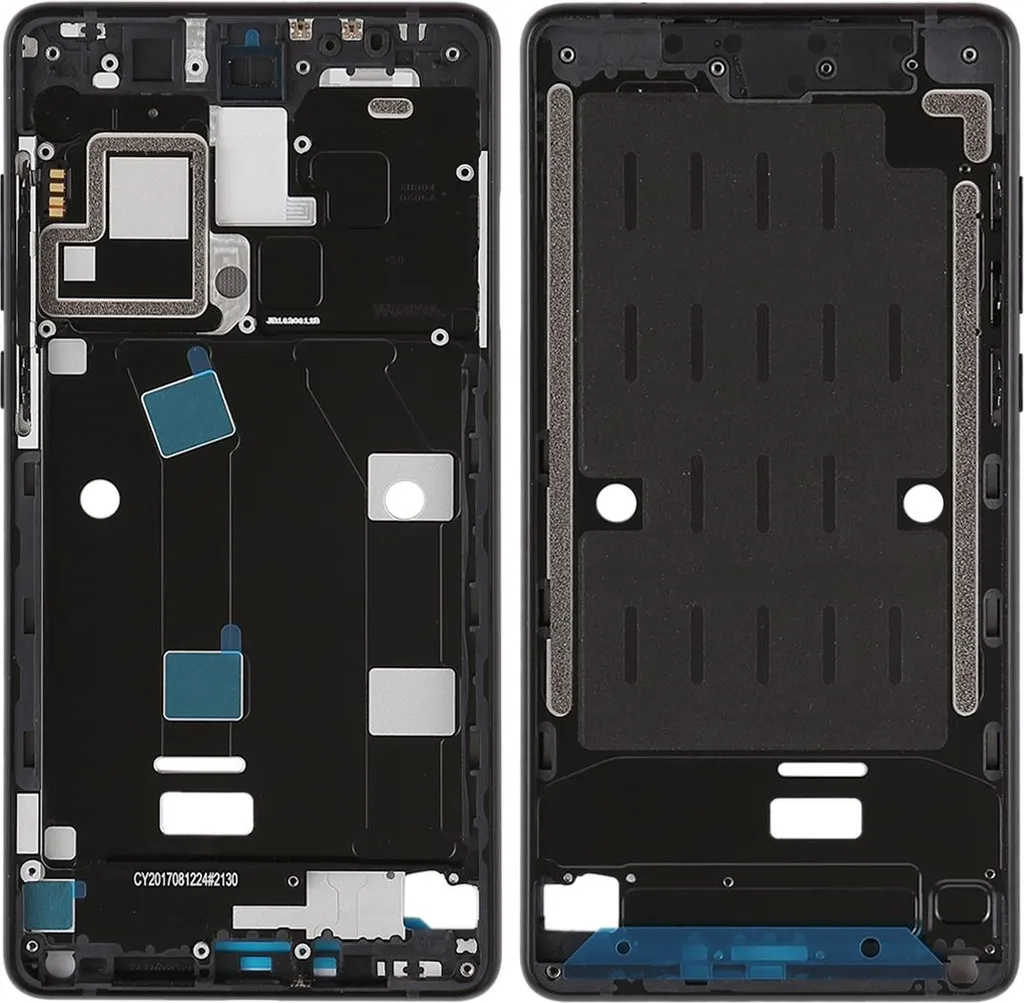 Cadre Central pour Xiaomi Mi MIX 2 Noir : Solution Châssis Déformé