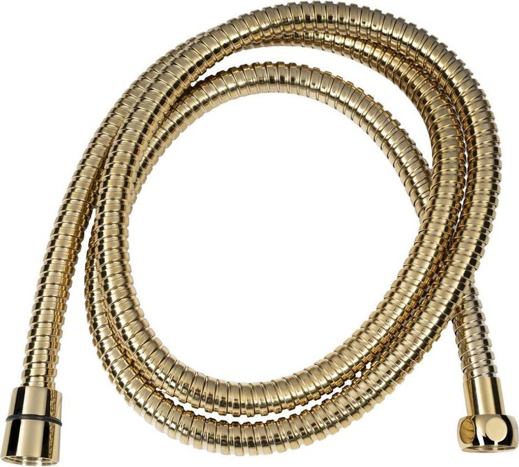 Kovová sprchová hadice POWERFLEX, 150 cm, zlatá Obrázek produktu 