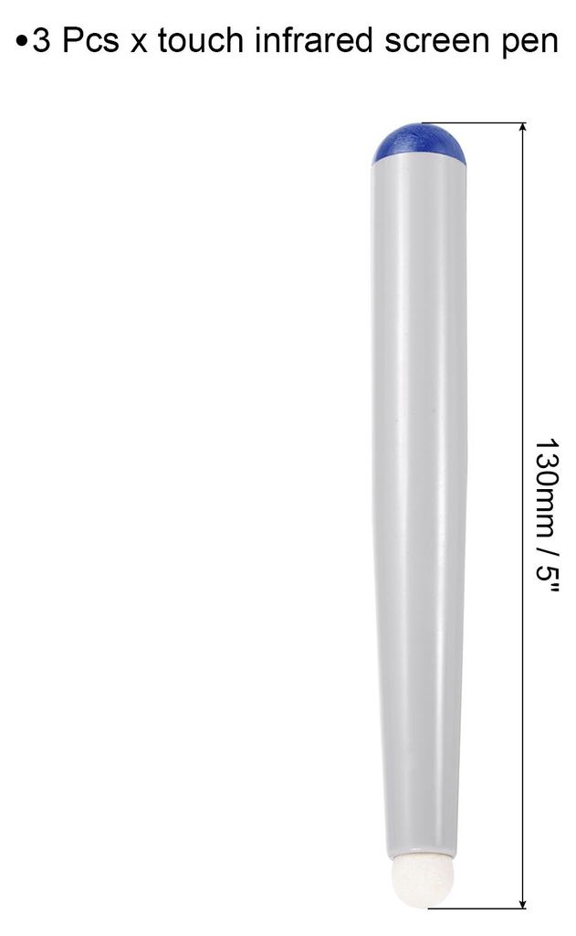 3 Stš¹ck Touch-Infrarot-Bildschirmstift Whiteboard Optische Stylus-Stifte fš¹r Smart Board Bildung Elektronische Whiteboard-Pr?sentationen, Blau