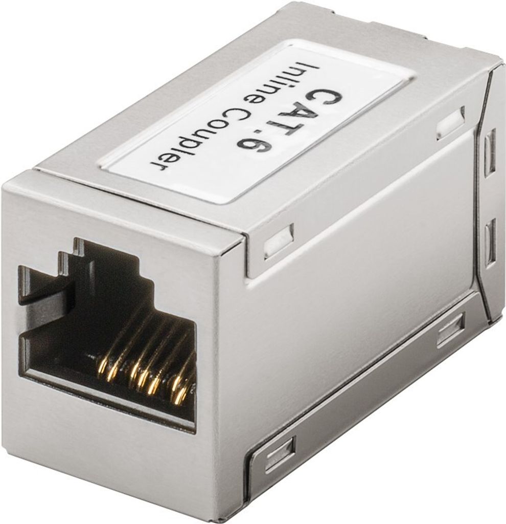 Goobay accoppiamento/connettore modulare RJ45, CAT 6 - 2x Immagine del prodotto 