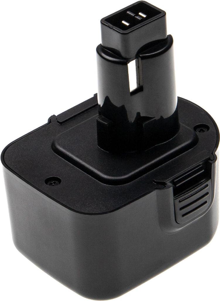 EXTENSILO Akku kompatibel mit Dewalt DW953KV-2, DW953RFK, DW953KF-2, DW953KS-2, DW953K-2, DW953K, DW940K-2, DW953 Werkzeug (3300 mAh, NiMH, 12 V)
