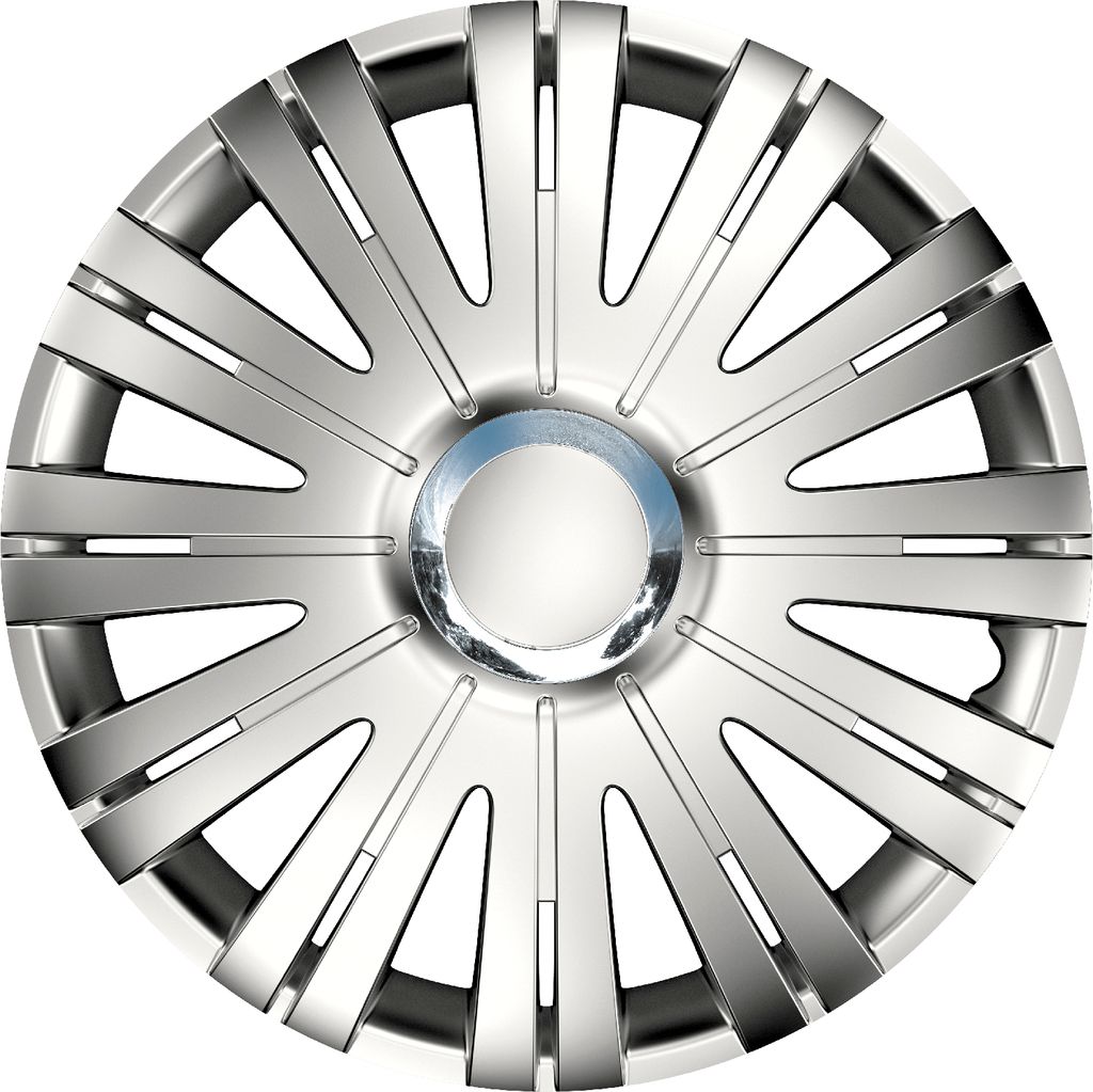 Z480900 Radkappen Radzierblenden EINZELN (1Stück) 14 Zoll Active RC silber