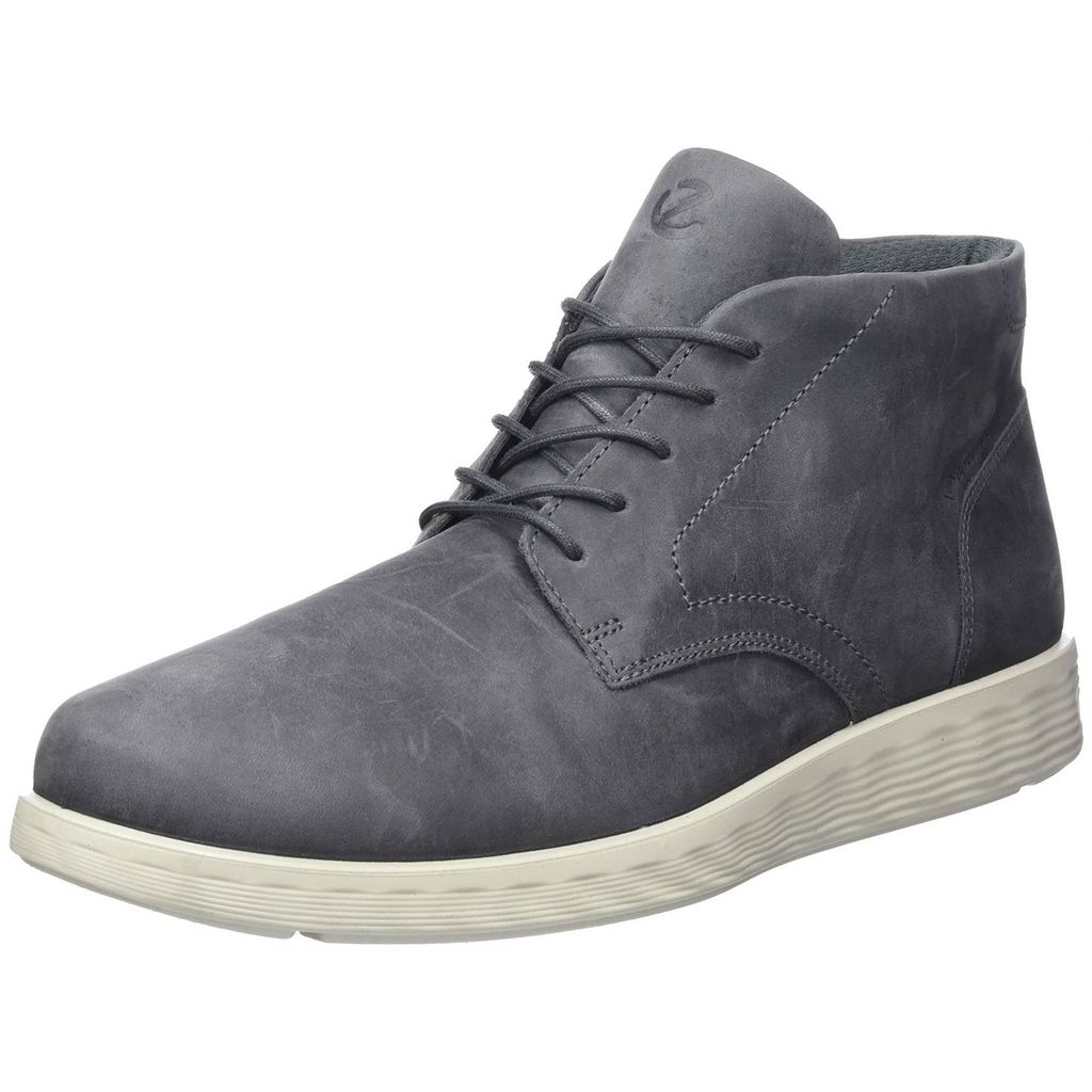 Ecco Schnürstiefeletten Mens Herren 31343439323430 Grau 42 EU