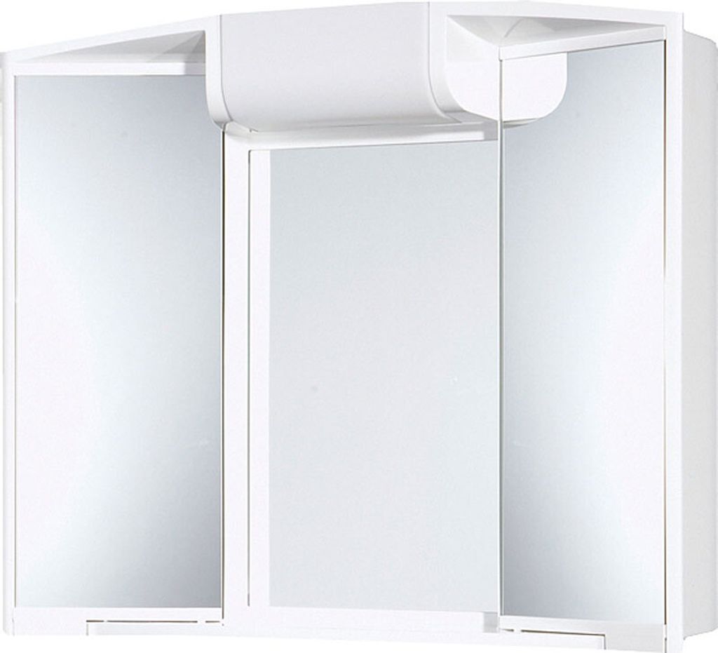 Spiegelschrank Jokey Angy 59 x 15 x 50 cm weiß 2-türig IP Produktbild 