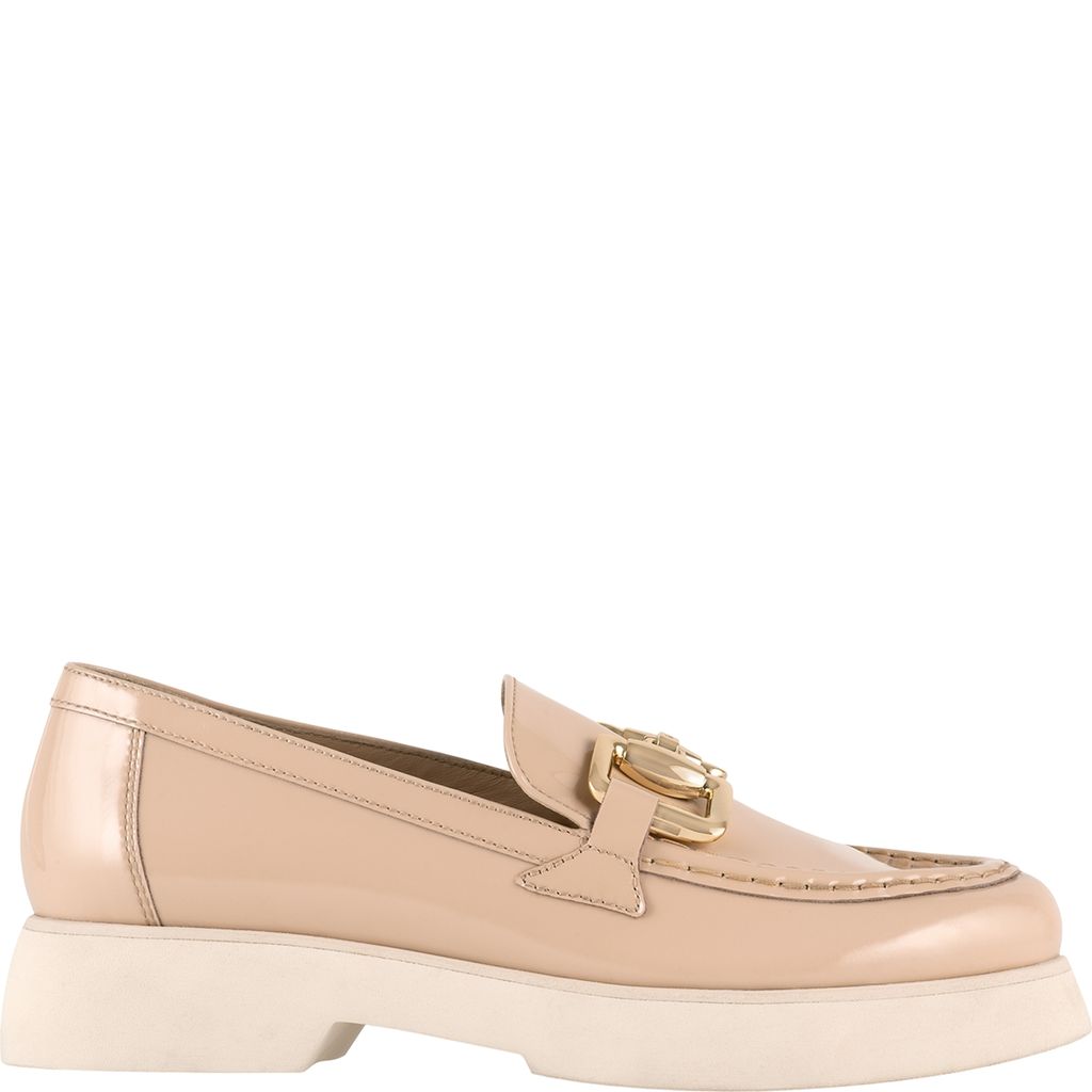 Hogl Damen Mokassins 5-101614 1400 Farbe: Beige Größe: 37