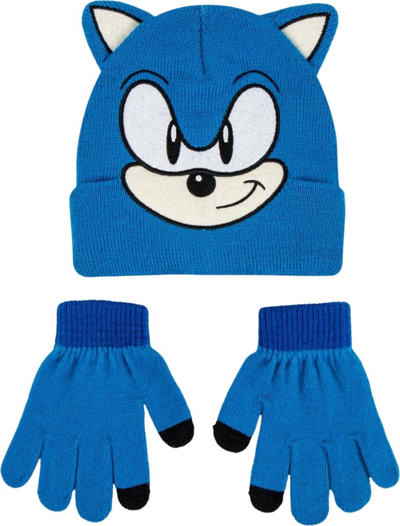 Set Sonic 2 pezzi blu scuro taglia unica Disney Immagine del prodotto 