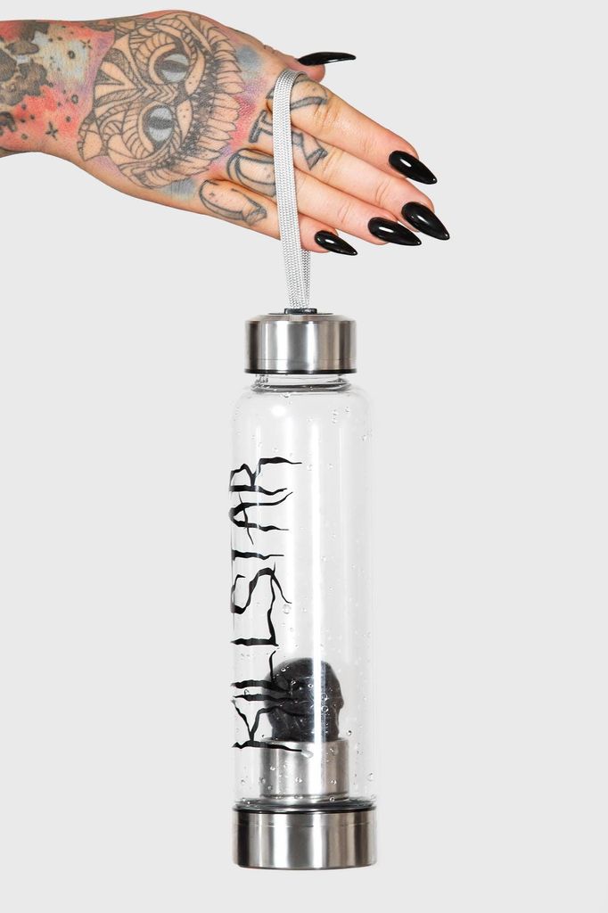 KILLSTAR Trinkflasche - Crystal Glass