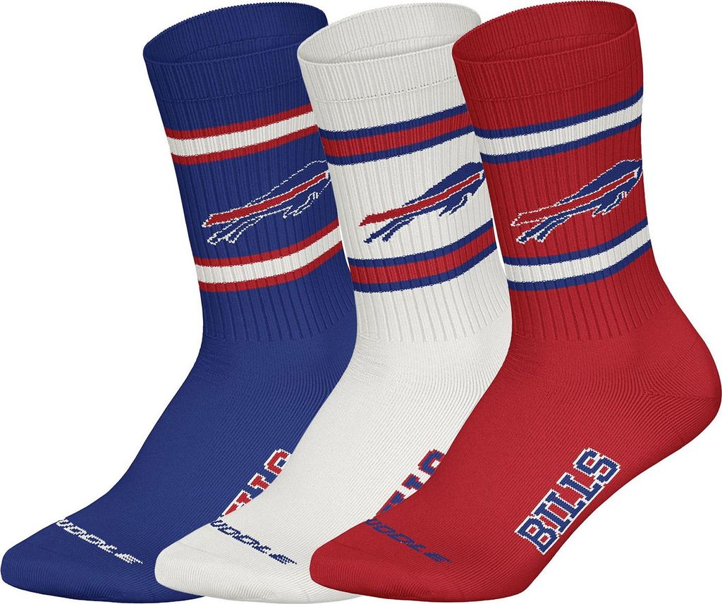 Huddle Uni Freizeitsocken Buffalo Bills Crew 3-Pack Produktbild 