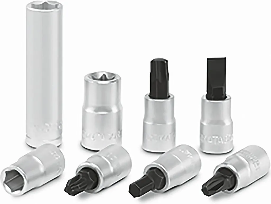 Bussola Lunga 7mm 1/4" - Super Prezzo per Acciaio CrV Professionale - 3