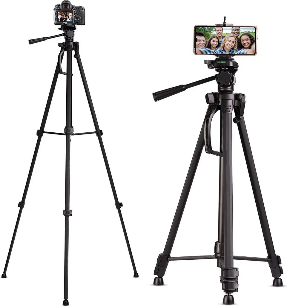 Trépied pour Vlogging et Streaming Mobile Support Ajustable 4-7 po