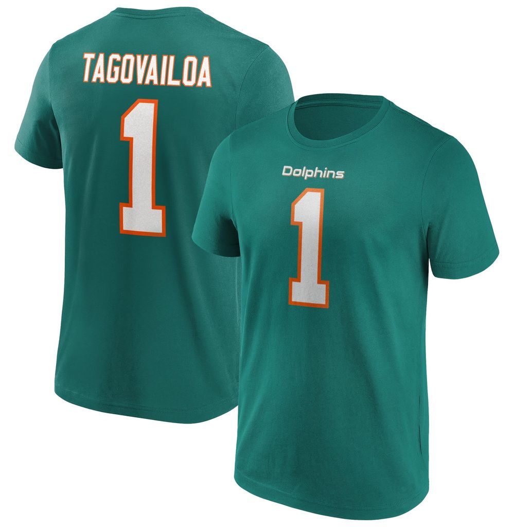 Miami Dolphins Graphic T-Shirt Tagovailoa 1